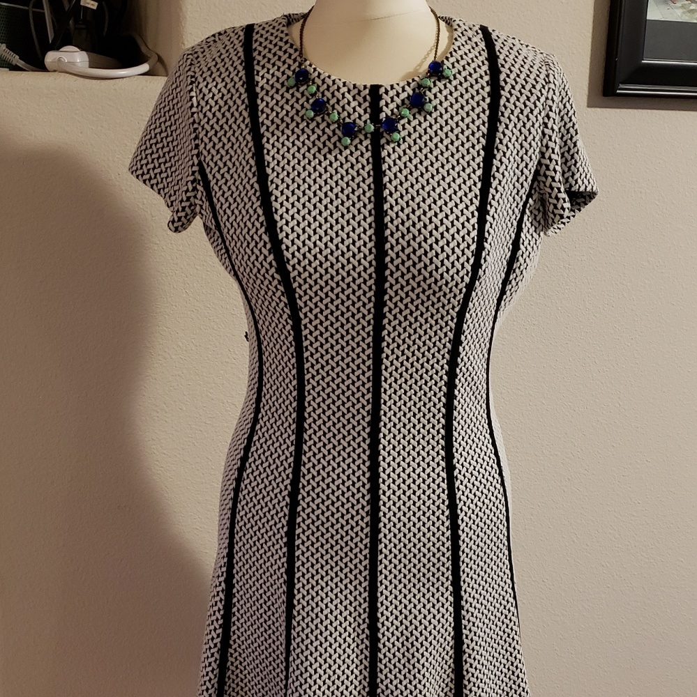Calvin Klein B/W Dress